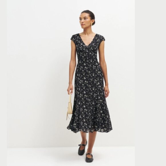 Reformation Baden Dress | Lucien |SALE | NEW| size 4 - Picture 1 of 12
